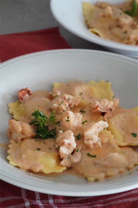 Easy And Elegant Lobster Ravioli Sauce A Food Lovers Kitchen