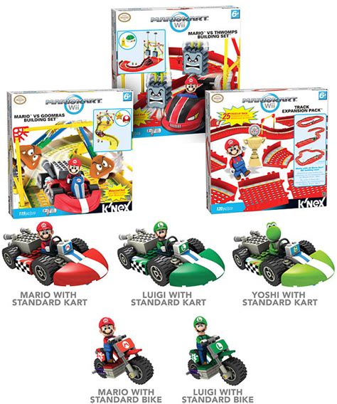 Knex Mario Kart Wii Building Set