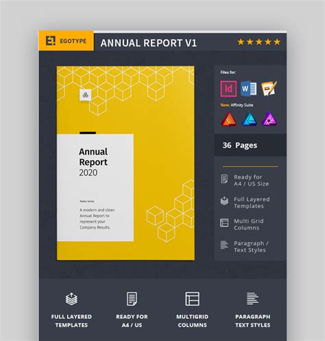 Best Annual Report Template Designs 2022 Financial Year End