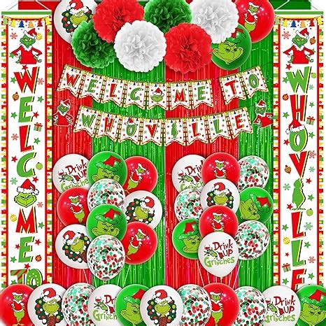 Amazon Pcs Whoville Christmas Decorations Welcome To Whoville