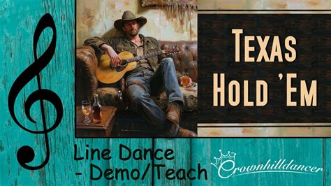 Texas Hold Em Line Dance Youtube