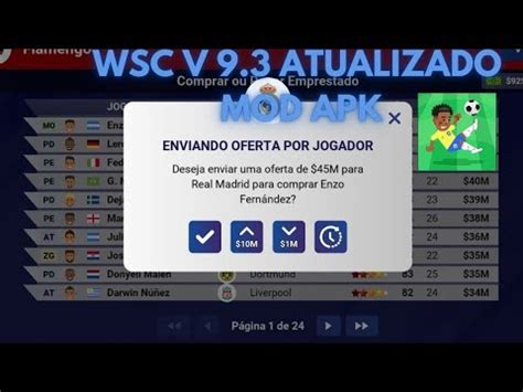 WORLD SOCCER CHAMPS V 9 3 MOD APK DINHEIRO INFINITO YouTube