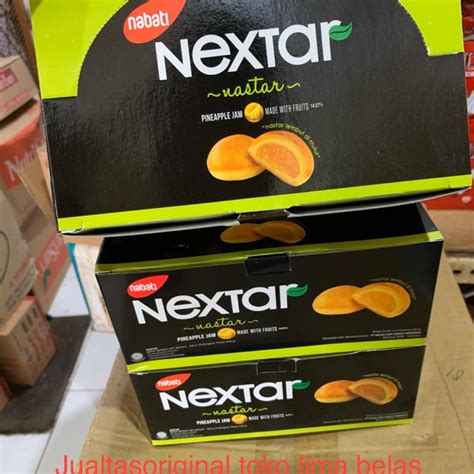 Jual Nabati Nextar Nanas Pineapple Box Isi 10 Pcs Indonesia Shopee