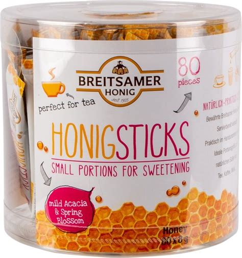 Breitsamer Honing Sticks Koker Stuks X Gram Bol