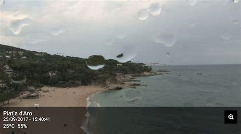 El temps a Palamós Dilluns 25 de setembre matí assolellat i tarda