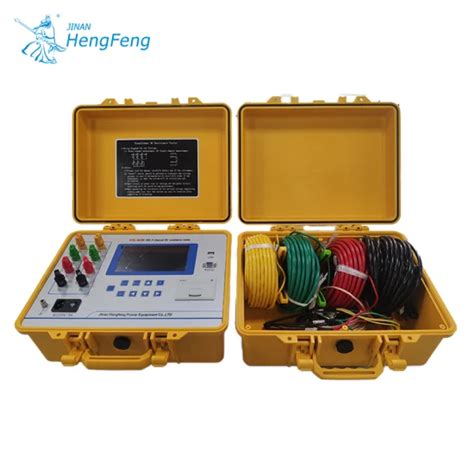 Portable Three Phase DC Winding Resistance Tester For Transformer CT PT