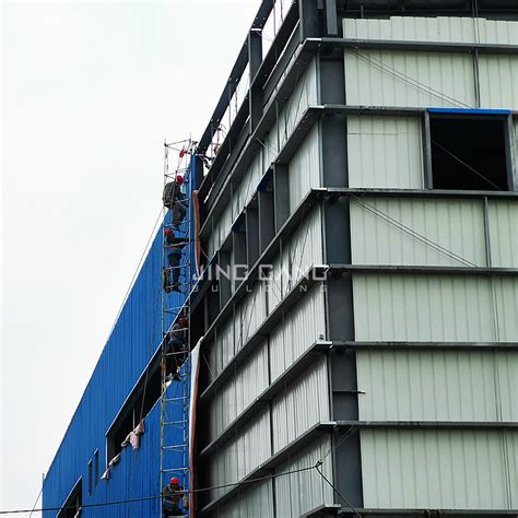 Multi Storey Prefabricated Modular Steel Structure Warehouse Workshop