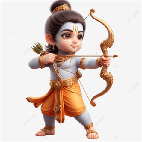 Baby Lord Ram Warrior Look Design, Ram, Shri Ram, Jai Shri Ram PNG ...