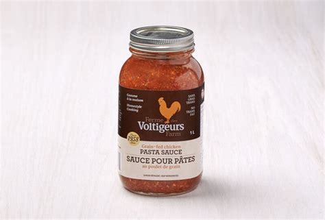 Sauce à Spaghetti Au Poulet 1l Ferme Des Voltigeurs Viandes De La