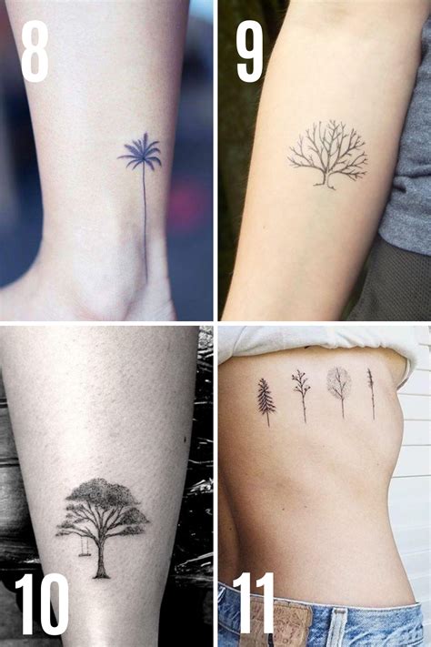 Small Tree Tattoo Designs