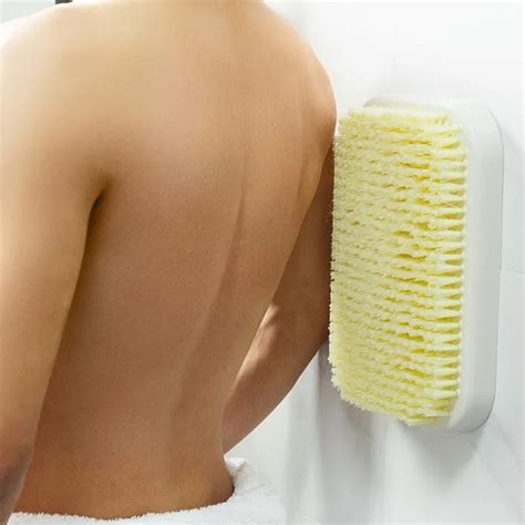 Brosse De Massage Du Dos Pour Le Corps Accessoire De Bain Exfoliant