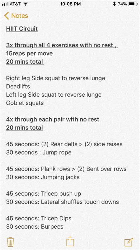 HIIT Circuit 40 Minutes Strength Workout Circuit Workout Hitt Workout