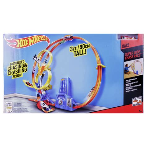 Buy Hot Wheels Super Loop Chase Race Trackset Online 3499 From ShopClues