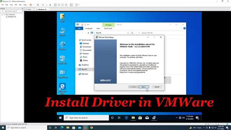 Install Drivers In Vmware Workstation Install Driver In Virtual