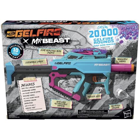 NERF Pro Gelfire X MrBeast Blaster