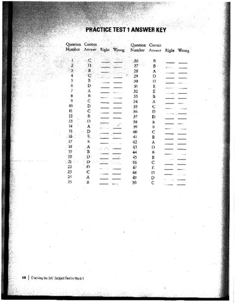 Sat Practice Test 1 Answers Get The Correct Solutions Here