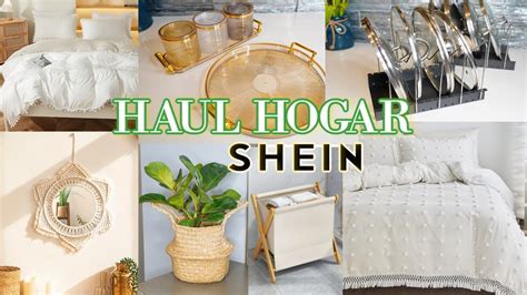 HAUL HOGAR SHEIN ROPA DE CAMA DECORACIONES Y ORGANIZACIÓN DE LA