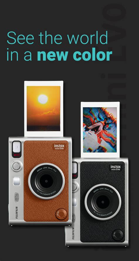 Buy Instax mini EVO Premium Edition Camera Online | Fujifilm Instax