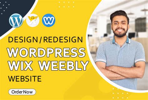 Design Redesign Migrate Wix Weebly Wordpress Business Websites By