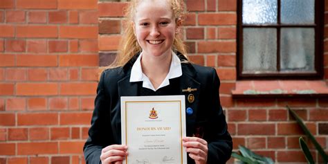 Honours For Tennis Jenna Wright Kingswood College