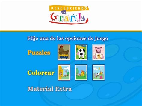 Screenshot Of Descubriendo La Granja Included Games Dvd Player