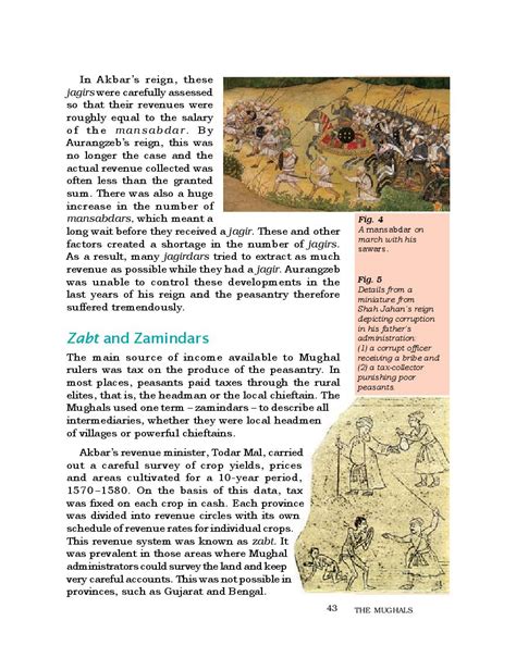 Ncert Book Class Social Science Chapter The Mughals Th To Th