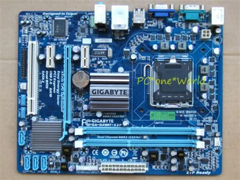 GIGABYTE GA G41MT S2P MOTHERBOARD Socket 775 DDR3 Intel G41 100