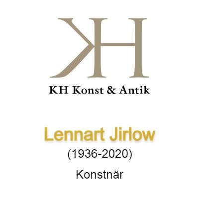 Lennart Jirlow Välkommen till KH Konst Antik