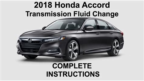 Honda Accord Automatic Transmission Fluid Capacity