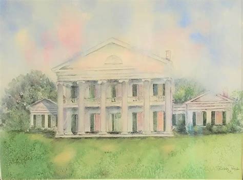 Madewood Plantation Napoleonville La Painting By Betty Porche