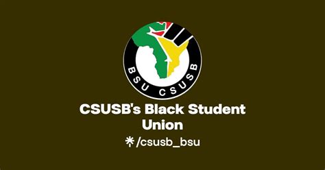 CSUSB's Black Student Union | Linktree