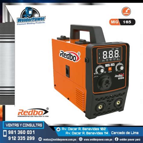 Soldadora Mig V Redbo Welder Power Premium Welding