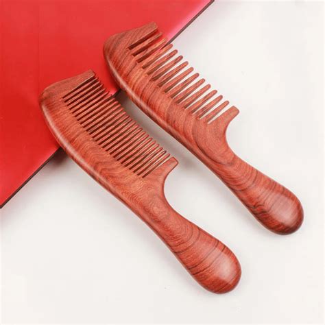 Handmade Premium Quality Natural African Red Sandalwood Hair Comb