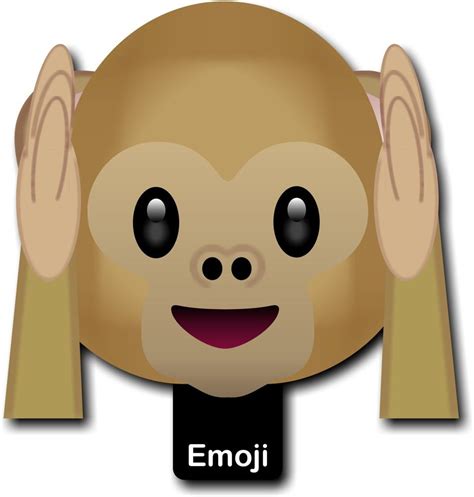 Emoji Three Wise Monkeys Photo Booth Props by SillyJokes on Etsy