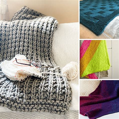 10 Free Chunky Blanket Knitting Patterns — Blog.NobleKnits