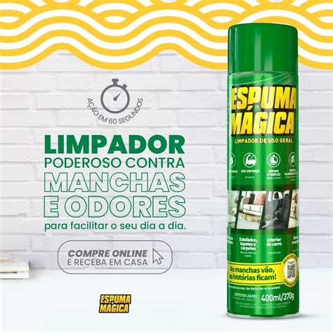 Kit 2 Espumas Magica Aerossol 400ml ProAuto MadeiraMadeira