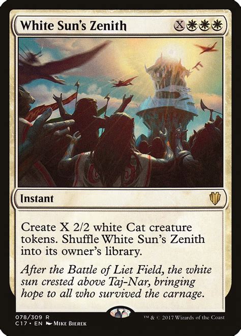 White Suns Zenith · Commander 2017 C17 78 · Scryfall Magic The