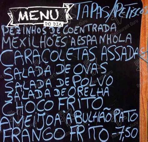 Menu Em Novo Horizonte De Alg S Restaurante Alg S