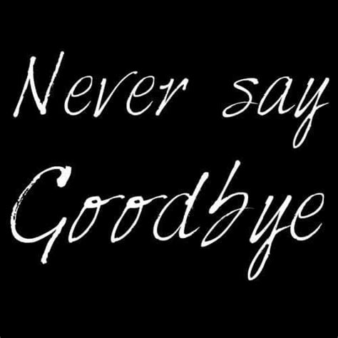 Pin By Heather Recore On Lyrics Never Say Goodbye Say Goodbye Lyrics