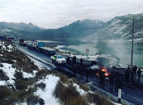 Atención tránsito restringido en la carretera Central por presencia de