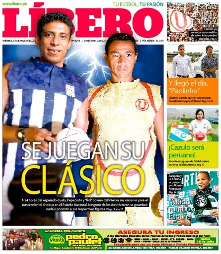 Conozca Las Portadas De Los Principales Diarios Deportivos Para Hoy