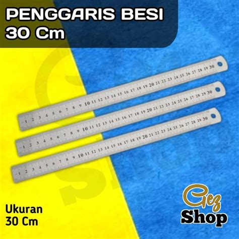 Jual Penggaris Besi Cm Di Seller Gezshop Tanjung Kab Banyumas