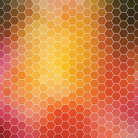 100 Hexagon Pixels From Red To Black Stock Photos Pictures And Royalty