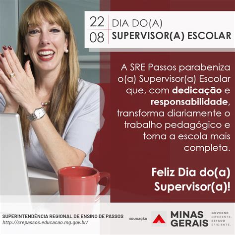 22 De Agosto Dia Do A Supervisor A Escolar