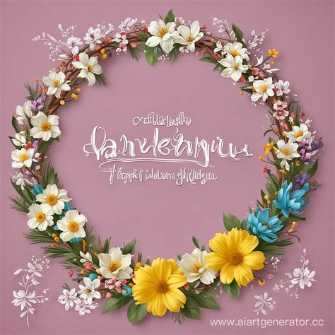 Kazakh Spring Celebration Joyful Nauryz Greetings | AI Art Generator