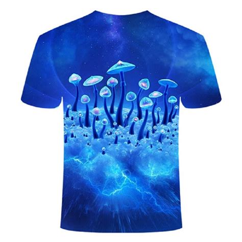 Blue Flaming Design T Shirt Unisex Super Tees