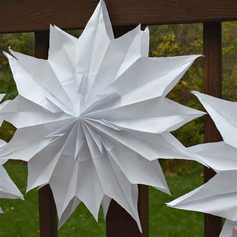 Diy Paper Star Decorations Organized 31