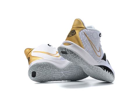 Nike Kyrie 7 White Black Gold - FavSole.com