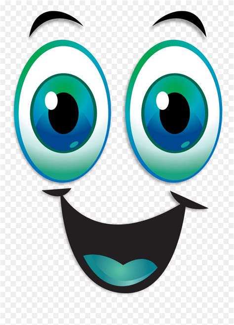 Eye Smiley Face Clip Art Happy Eyes Clipart Png Download 5428961