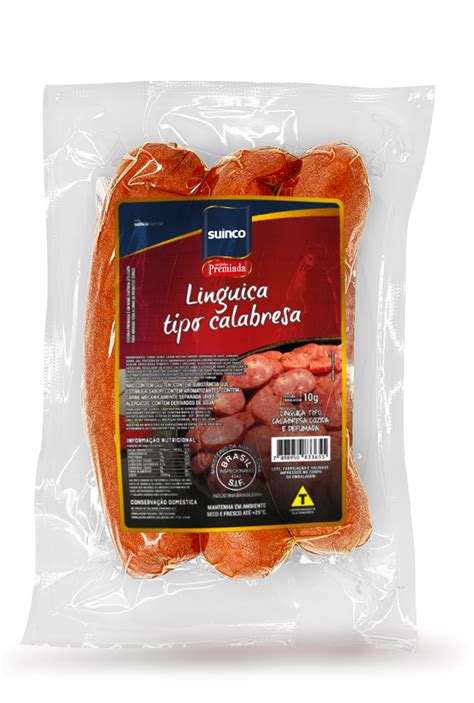 LINGUIÇA TIPO CALABRESA 3 GOMOS Suinco